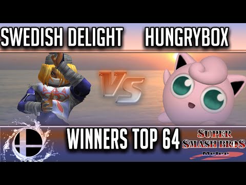 Smash'N'Splash 4  WINNERS TOP 64 - OG | Swedish Delight (Sheik) vs TL | Hungrybox (Jigglypuff)
