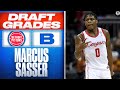 Pistons Trade Up to Take Marcus Sasser No. 25 Overall | 2023 NBA Draft | CBS Sports