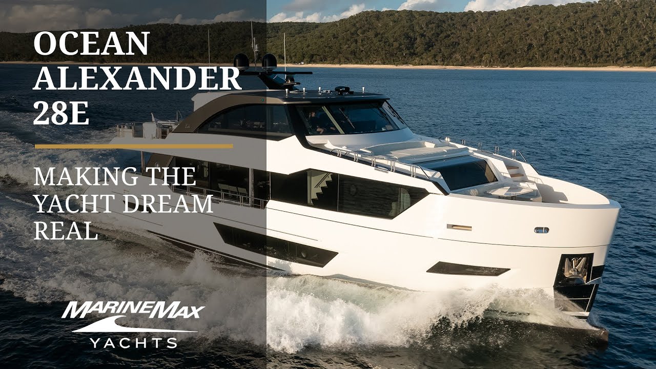 Ocean Alexander 28E - Yacht Tour