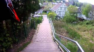 preview picture of video 'Steil aber geil - Treppen in Langenberg - (17./18.04.2014)'