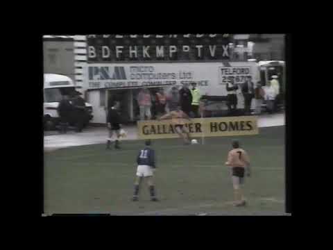 Wolverhampton Wanderers vs Ipswich Town February 1990 ITV Anglia