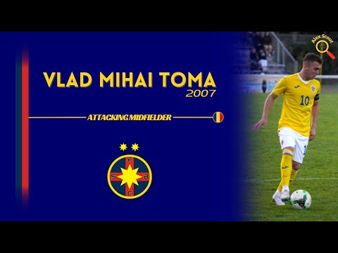 Vlad Mihai Toma (AM, 2007, FCSB) - FCSB's wonderkid - FULL HIGHLIGHTS