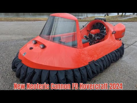 Hovercraft with Braking and Reversing Capability | New Neoteric Cannon FD Hovercraft 2024