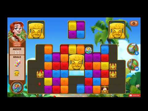 Lost Island Blast Adventure Level 1573 NO BOOSTERS - A S GAMING ✔