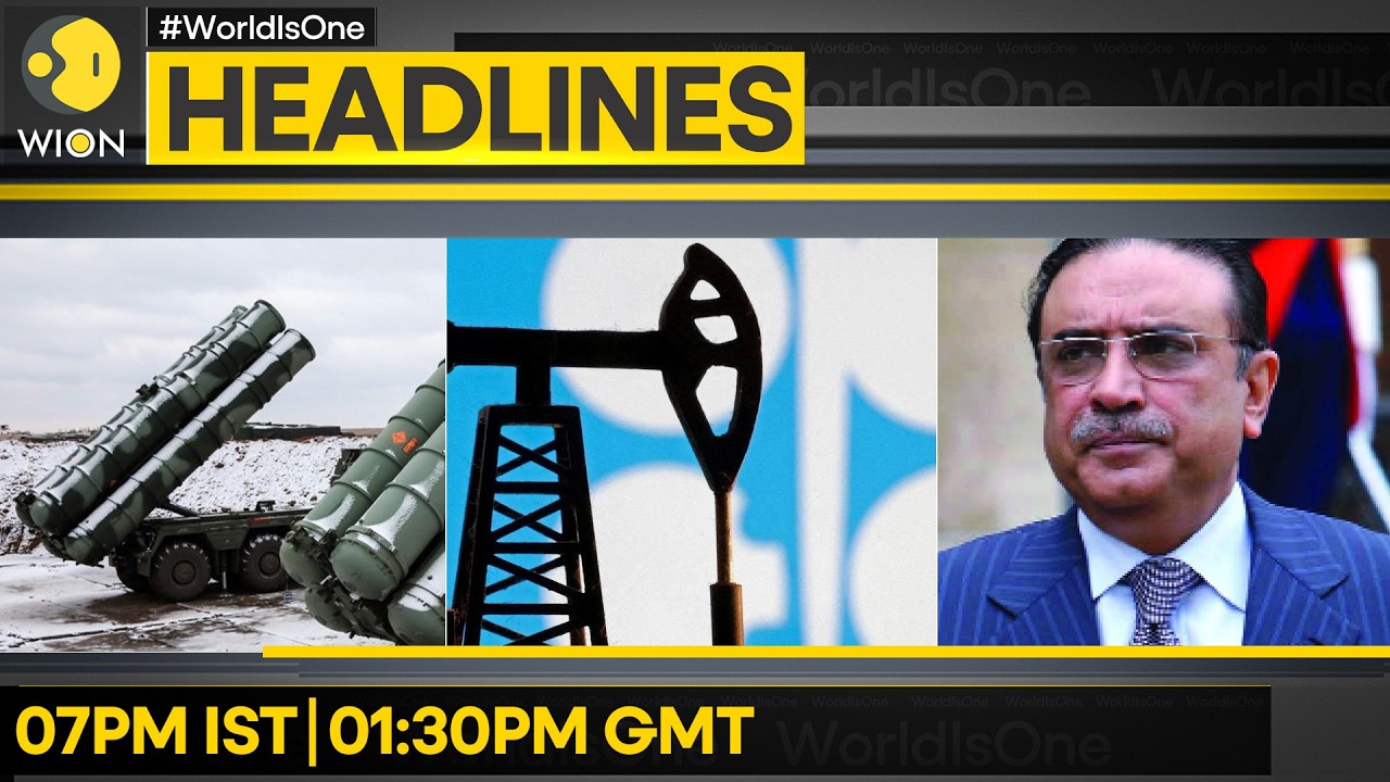 Pak President Zardari on China Visit | Gulf Leaders Arrive in Saudi Arabia | WION Headlines