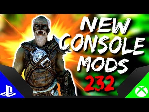 Skyrim Special Edition: ▶️5 BRAND NEW CONSOLE MODS◀️ #232 (PS4/XB1/PC)
