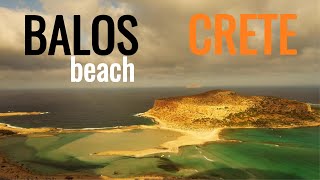 The trail to Balos beach - The most exotic beach in CRETE and  GREECE