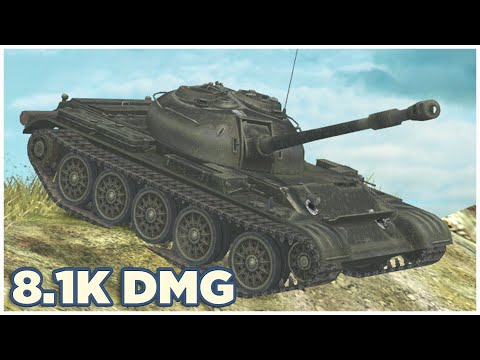 T-54 • 8.1K DMG • 6 KILLS • WoT Blitz