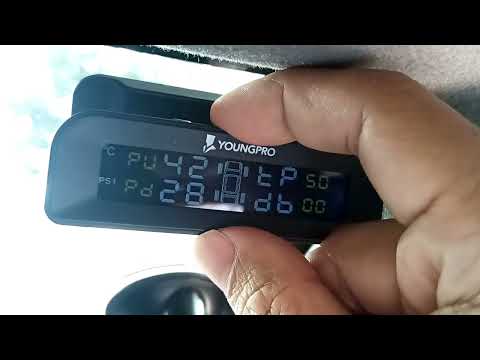 Setting Youngpro C260 Tire Pressure Monitoring System