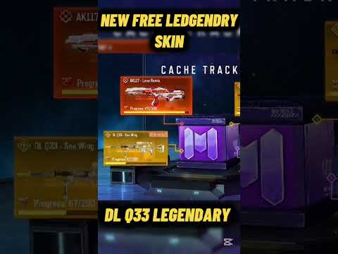 🔥 NEW DL Q33 LEGENDARY SKIN UNLOCKED! | Secret Cache Event Reveal – COD Mobile