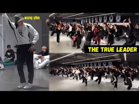 Wang Yibo Turns a Practice Room Into a Kids Dance Bootcamp!