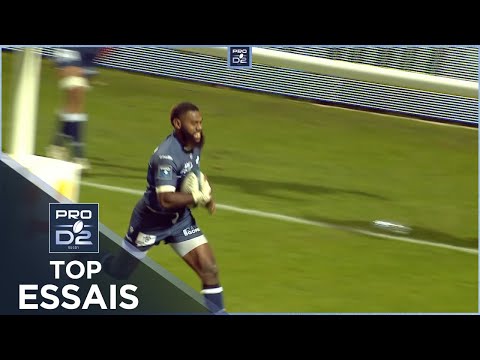 TOP Essais de la J6 – PRO D2 – Saison 2020-2021