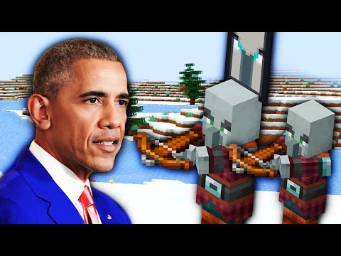Insane Modded Minecraft Raid - US Presidents Schmozzle
