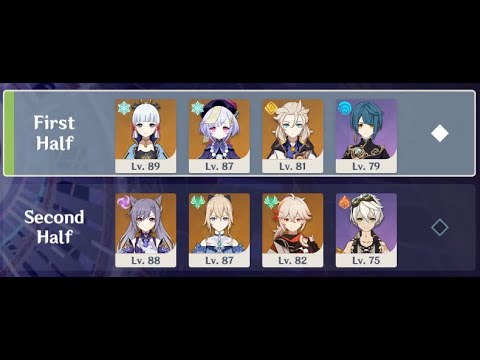 2.3 Spiral Abyss, Sword Supremacy ⚔️ - (Floor 12, 9 Stars)