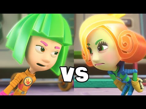 Simka and Verda face off in a beauty contest | The Fixies | Full Episodes - Kingdom Kids Zone, Little Learners - The Fixies