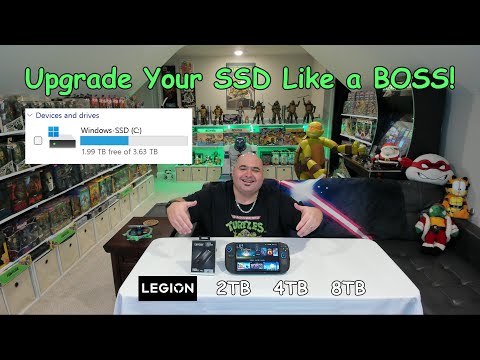 Legion Go 2 SSD Upgrade Like a BOSS! 2TB, 4TB, or 8TB Full Guide!