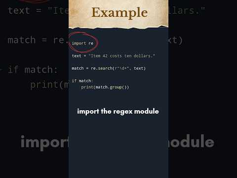 Python Regex How To Extract Number From Text Regex Python Pythontutorial