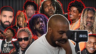 Kanye Named His Favorite Rapper in 2024