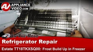 Estate Refrigerator Repair: Fresh Food Section Not Cooling - Defrost Heater Diagnostics