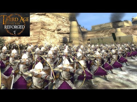 RETURN TO MIRLOND (Siege Battle) - Third Age: Total War (Reforged)