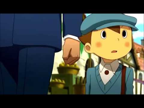 My favorite cutscene from professor layton vs phoenix wright