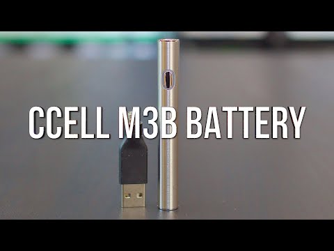 CCell M3b 510 Cartridge Battery - Product Demo | GWNVC's Vaporizer Reviews