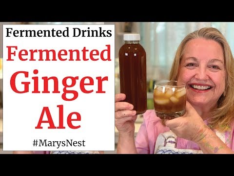 Fermented Ginger Ale Recipe - A Probiotic Rich Homemade Soda for Good Gut Health