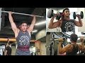 A GOOD HEAVY SHOULDER & BACK DAY | Road to Shredded #16