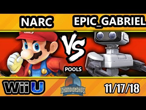 DHATL18 Smash 4 - Narc (Mario) Vs. Epic_Gabriel (ROB) - Wii U Pools A - WR2