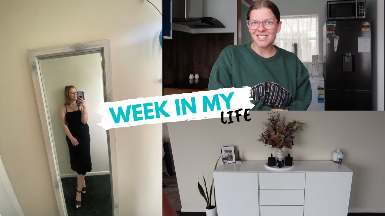 A (throwback) week in my life | mental health updates, getting sick + new furniture!