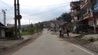 preview picture of video 'Riding Xe om (motor/scooter) in Vietnam, Sapa'