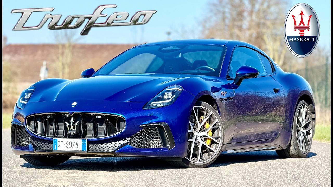 Maserati GranTurismo TROFEO // 322KM/H REVIEW on AUTOBAHN