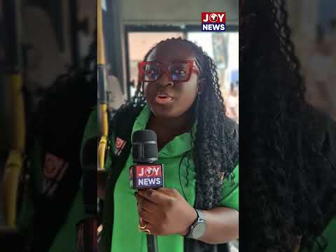 “Usually 2 hours… today, much less!”  Ayalolo passenger from Amasaman reacts to the new contra-flow