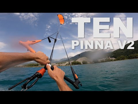 Freeride kite session - Ten Pinna V2 - Lac De Serre Pocon