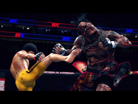 Bruce Lee vs. Evil Sumo - EA Sports UFC 4 - Epic Fight 🔥🐲