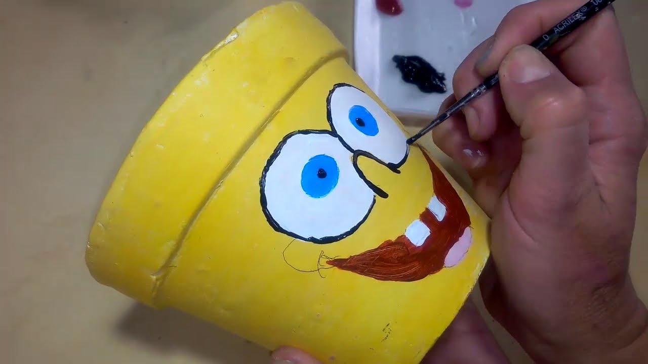 DIY - Como pintar vasos de cerâmica em casa