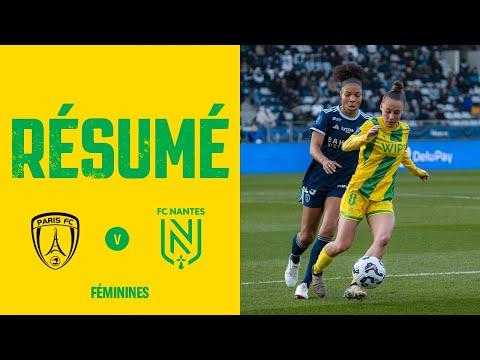 [Féminines] J16 : PFC - FCN : Les Nantaises prennent un bon point au Paris FC. (0-0)