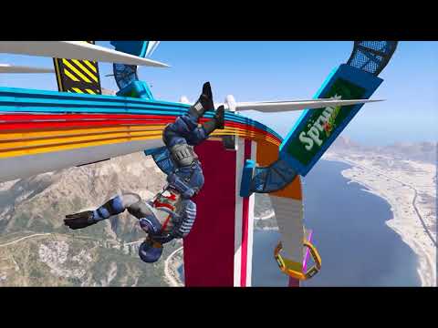 Super MOTOS Esportivas  com Homem Aranha e Heróis   GTA V Mods - GAMES GRAPHICS BR