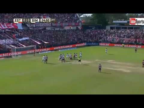 Estudiantes vs Gimnasia 1-0 GOL DE DAMONTE primera division Argentina 13-05-17