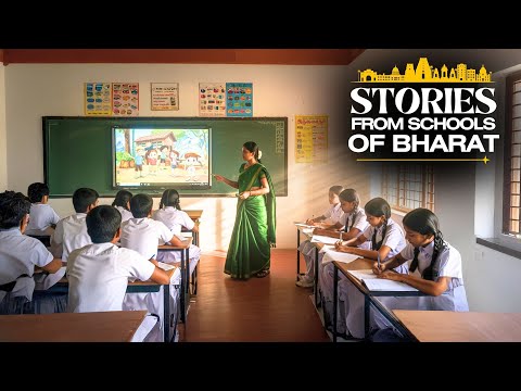 Stories from Schools of Bharat – bilingual LMS content in a Tamil Nadu classroom