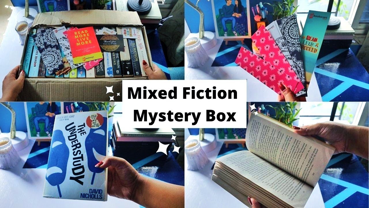 HUGE BOOK HAUL - UNBOXING MIXED FICTION MYSTERY BOX