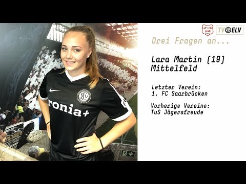 TV Elv // Frauenfußball - Neuzugang Lara Martin