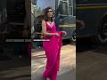 Kriti Sanon Hot Look In Saree After Movie Shoot Out Bollywood Kritisanon Viral Love Status Hot