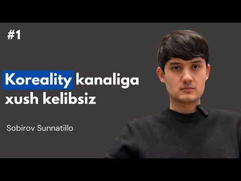 Koreality kanalida ko’rib turganimdan xursandman | Sobirov Sunnatillo