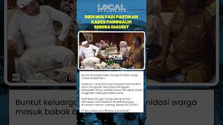 Dedi Mulyadi Pastikan Kades Panggalih Garut Segera Diaudit seusai Keluarganya Intimidasi Warga