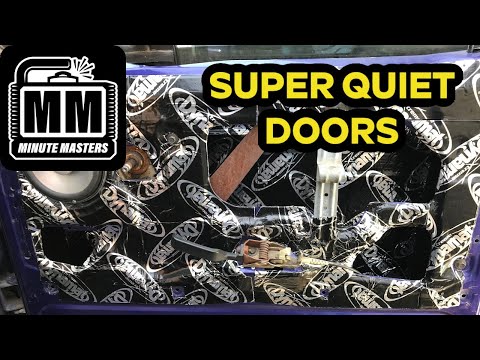How to Install Sound Deadener in Doors | 1995 Ford F150
