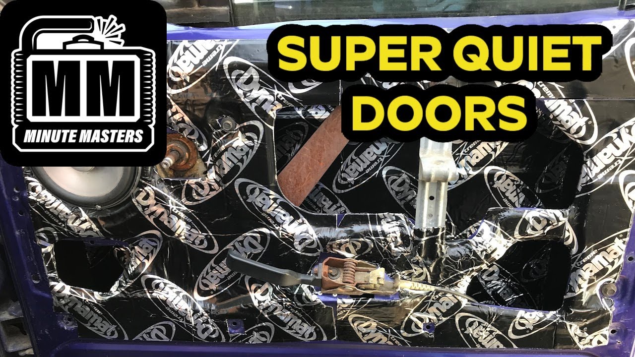 How to Install Sound Deadener in Doors | 1995 Ford F150