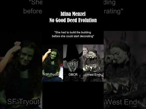Idina Menzel - "No Good Deed" Evolution