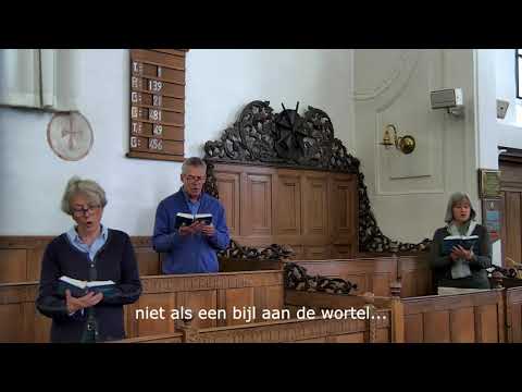 Liedboek lied 321 - Niet als een storm, als een vloed