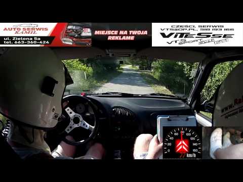 Wyścig 660 lat Pilzna Ł.Sawicki/ M.Wieczorek onboard saxoVTS